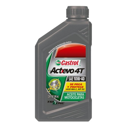 Más que un simple aceite, Castrol Actevo Stop Start 4T 10W-40