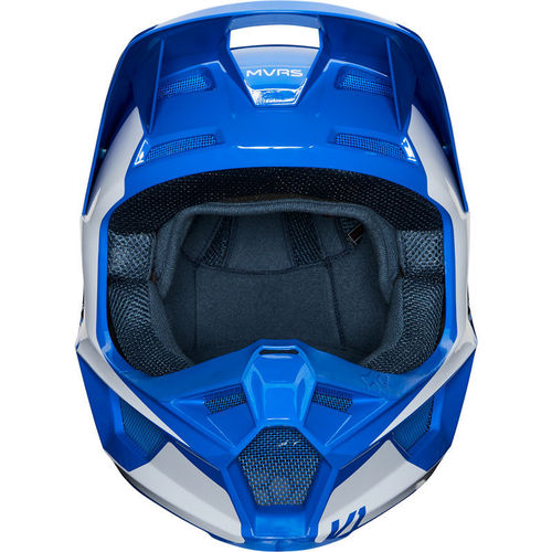 Casco Moto Niño V1 Venz Azul Fox —